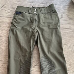Women's Olive Green Chinos